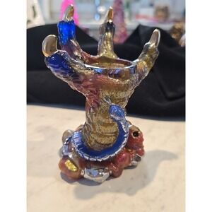 Handmade Resin Dragon Claw Tea Lite Or Crystal Ball Holder  Decoration Gift 652
